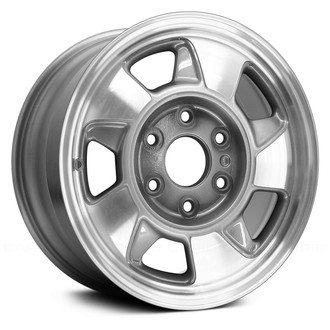 Replace® - 5-Spoke Medium Charcoal with Machined Face 16x7 Alloy Factory Wheel - Remanufactured