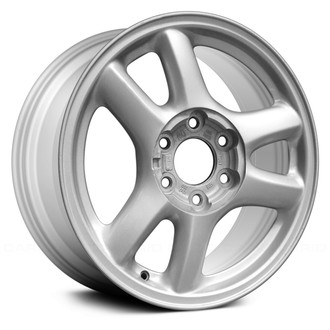 Replace® - 3 V-Spoke Silver 17x7 Alloy Factory Wheel - Remanufactured