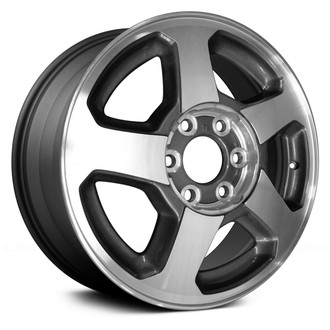 Replace® - 5-Spoke Charcoal Gray 16x7 Alloy Factory Wheel - Remanufactured