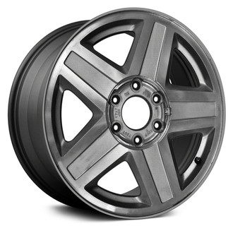 Replace® - 5-Spoke Charcoal Gray 17x7 Alloy Factory Wheel - Remanufactured