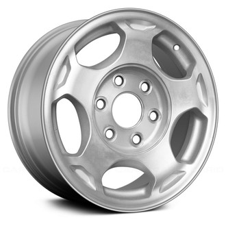 Replace® - Double 5-Spoke Silver with Machined Face 16x7 Alloy Factory Wheel - Remanufactured