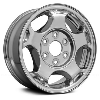 Replace® - Double 5-Spoke Chrome 16x7 Alloy Factory Wheel - Remanufactured