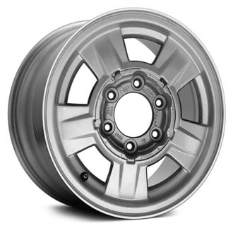 Replace® - 5-Spoke Machined Flange with Silver Face 15x6.5 Alloy Factory Wheel - Remanufactured