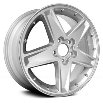 Replace® - 5-Spoke Silver 17x7 Alloy Factory Wheel - Remanufactured