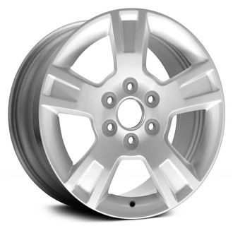 Replace® - 5-Spoke Silver with Machined Face 18x7.5 Alloy Factory Wheel - Remanufactured