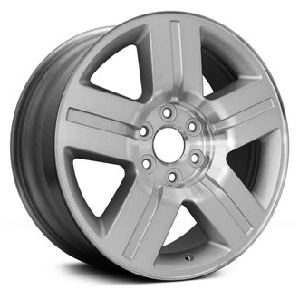 Replace® - 5-Spoke Machined with Silver Pockets 20x8.5 Alloy Factory Wheel - Remanufactured