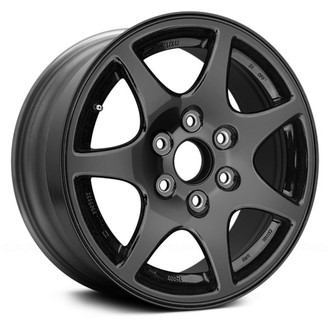 Replace® - 7 I-Spoke Black 17x7 Alloy Factory Wheel - Remanufactured