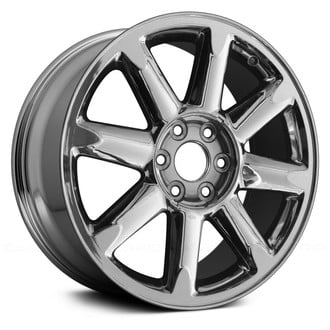 Replace® - 8 I-Spoke OE Chrome 20x8.5 Alloy Factory Wheel - Replica