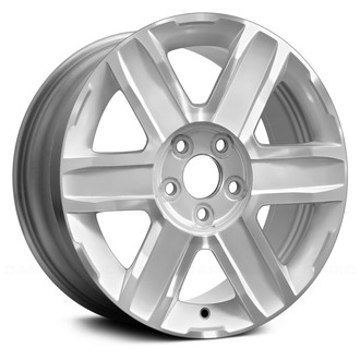 Replace® - 6-Spoke Silver with Machined Face 18x7 Alloy Factory Wheel - Remanufactured