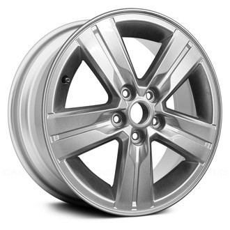 Replace® - 5-Spoke Bright Sparkle Silver 16x6.5 Alloy Factory Wheel - Remanufactured