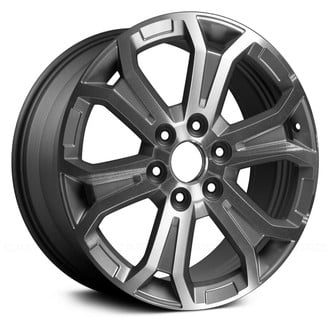 Replace® - 6 Y-Spoke Machined and Charcoal Metallic 19x7.5 Alloy Factory Wheel - Remanufactured