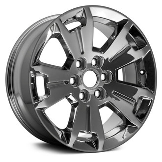 Replace® - Double 5-Spoke Chrome 17x8 Alloy Factory Wheel - Remanufactured