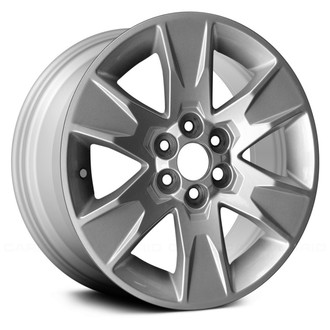 Replace® - 6 I-Spoke Silver 17x8 Alloy Factory Wheel - Remanufactured