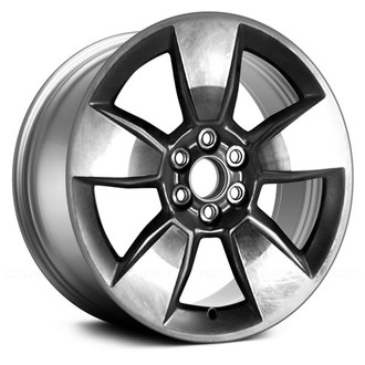 Replace® - 5-Spoke Machined and Light Smoked Hyper Silver 18x8.5 Alloy Factory Wheel - Remanufactured