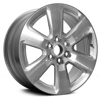 Replace® - 6 I-Spoke Machined and Silver 20x7.5 Alloy Factory Wheel - Remanufactured