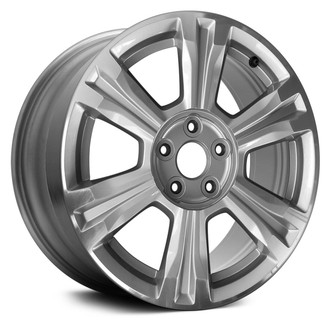 Replace® - 6 I-Spoke Machined and Silver 18x7 Alloy Factory Wheel - Remanufactured