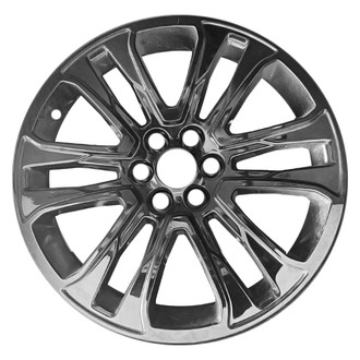 Replace® - 6 V-Spoke Gloss Black 20x8 Alloy Factory Wheel - Remanufactured