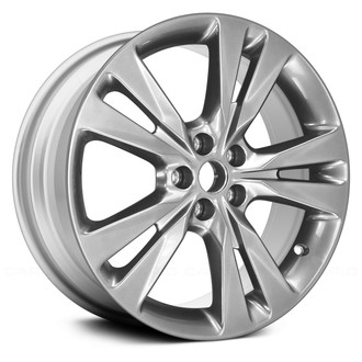 Replace® - Double 5-Spoke Light Silver Metallic 18x7 Alloy Factory Wheel - Remanufactured