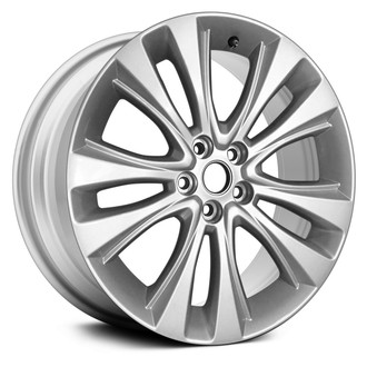 Replace® - 5 V-Spoke Silver 18x7 Alloy Factory Wheel - Remanufactured