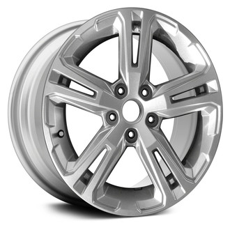 Replace® - Double 5-Spoke Sparkle Silver 17x7 Alloy Factory Wheel - Remanufactured