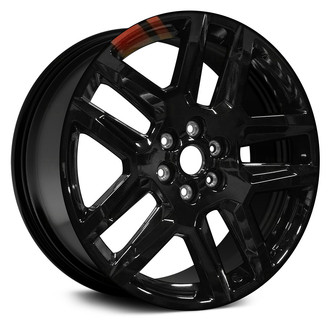 Replace® - 5 V-Spoke Medium Silver Metallic 17x7.5 Alloy Factory Wheel - Remanufactured