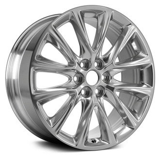 Replace® - 6 V-Spoke Polished 20x8 Alloy Factory Wheel - Remanufactured