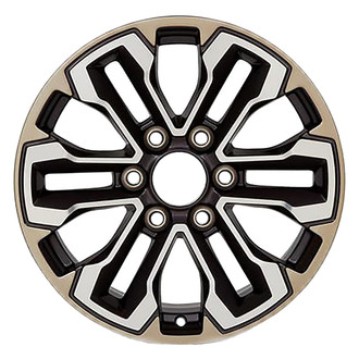 Replace® - 12 I-Spoke Machined Two Tone Sparkle Tan and Charcoal 18x8.5 Alloy Factory Wheel - Remanufactured