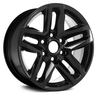 Replace® - Double 5-Spoke Black 19x8.5 Alloy Factory Wheel - Remanufactured