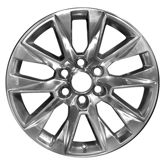 Replace® - Double 5-Spoke Polished 20x9 Alloy Factory Wheel - Replica