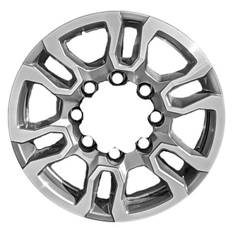 Replace® - 6 V-Spoke Machined Medium Charcoal Metallic 18x8 Alloy Factory Wheel - Remanufactured