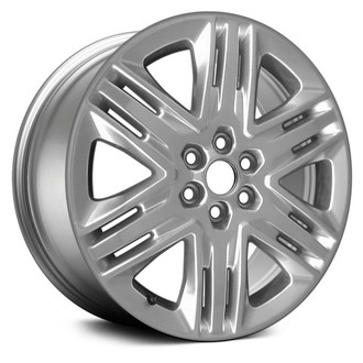 Replace® - 6 Triple I-Spoke Bright Hyper Silver 20x8 Alloy Factory Wheel - Remanufactured