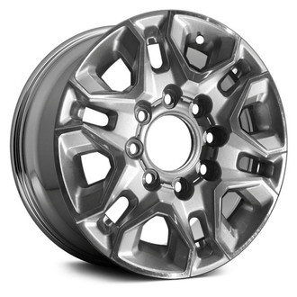Replace® - 12-Spoke Machined and Silver 18x8 Alloy Factory Wheel - Remanufactured