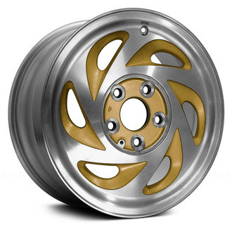 Replace® - 6-Slot Gold 15x7 Alloy Factory Wheel - Remanufactured
