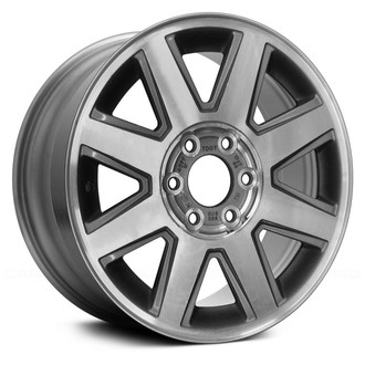 Replace® - 6 I-Spoke Bright Polished 17x7 Alloy Factory Wheel - Remanufactured