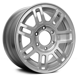 Replace® - 7 Double I-Spoke Machined and Silver 16x7.5 Alloy Factory Wheel - Remanufactured