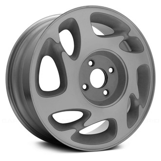 Replace® - 8-Slot Flat Silver 15x6 Alloy Factory Wheel - Remanufactured