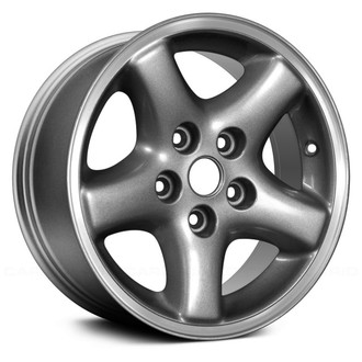 Replace® - 5-Spoke Medium Gray 15x7 Alloy Factory Wheel - Remanufactured