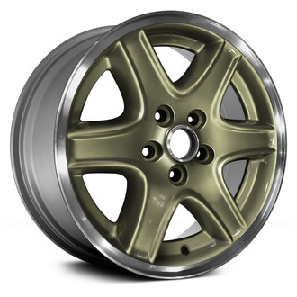Replace® - 6 I-Spoke Green 16x7 Alloy Factory Wheel - Remanufactured