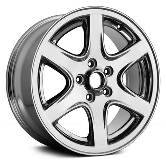 Replace® - 6 I-Spoke Chrome 17x7 Alloy Factory Wheel - Replica