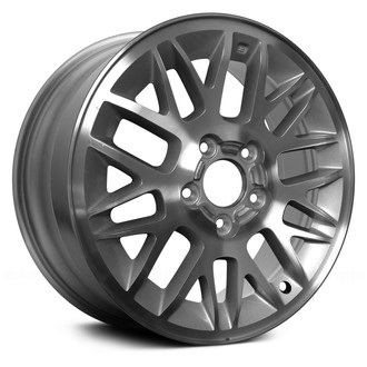 Replace® - 10 Y-Spoke Machined with Silver Vents 17x7.5 Alloy Factory Wheel - Remanufactured