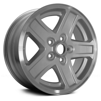 Replace® - 5-Spoke Silver with Cut Flange 16x7 Alloy Factory Wheel - Remanufactured