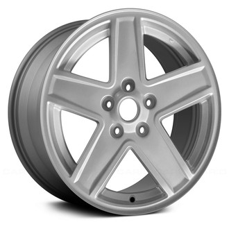Replace® - 5-Spoke Medium Gray 17x6.5 Alloy Factory Wheel - Remanufactured