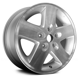 Replace® - 5-Spoke Machined and Silver 17x7.5 Alloy Factory Wheel - Remanufactured