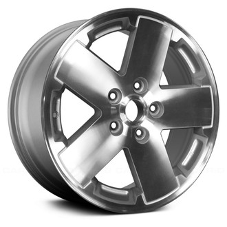 Replace® - 5-Spoke Machined and Bright Silver 18x7.5 Alloy Factory Wheel - Remanufactured