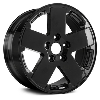 Replace® - 5-Spoke Matte Black 18x7.5 Alloy Factory Wheel - Remanufactured