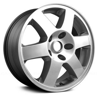 Replace® - 6 I-Spoke Charcoal Gray 17x7.5 Alloy Factory Wheel - Remanufactured
