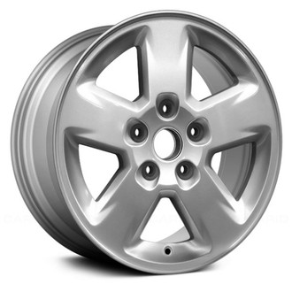 Replace® - 5-Spoke Silver 17x8 Alloy Factory Wheel - Remanufactured