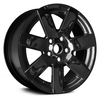 Replace® - 7 I-Spoke Black 18x7.5 Alloy Factory Wheel - Remanufactured