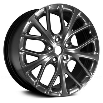 Replace® - 5 W-Spoke Gloss Black 20x8 Alloy Factory Wheel - Remanufactured