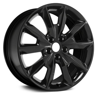 Replace® - 5 Y-Spoke Gloss Black 18x7 Alloy Factory Wheel - Remanufactured